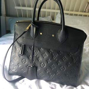 Louis Vuitton Empreinte Pont Neuf Leather Satchel